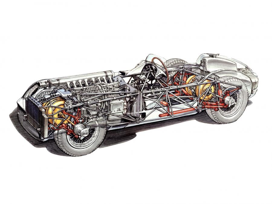  Mercedes-Benz 300 SLR 1954 года  (фото 2 из 21)